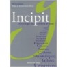 Incipit : Anthologie des premières phrases