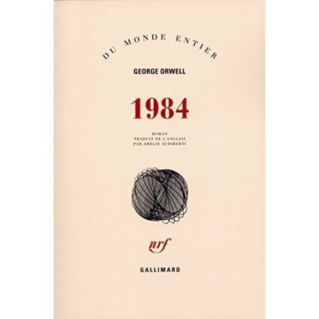 1984 ORWELL Georges Gallimard 9782070248100