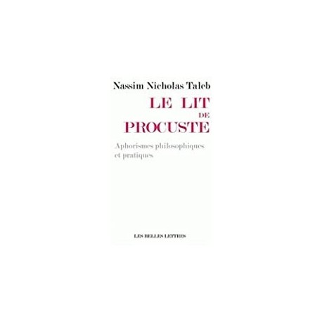 Le lit de Procuste Taleb, Nassim Nicholas Les Belles Lettres 9782251444352