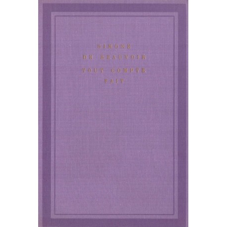 Tout compte fait 9782070107629