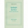 Apologie du livre: Demain, aujourd'hui, hier