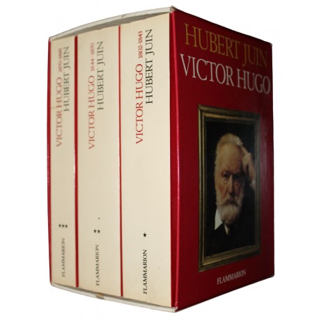 Victor Hugo 3/3V Hubert Juin Editions Flammarion 9782080649669