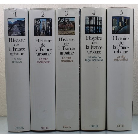 Histoire de la France urbaine 5/5V Duby Georges, Le Goff Jacques Seuil 