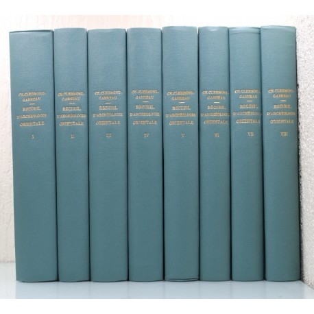 Recueil d'Archéologie Orientale 8/8V Clermont-Ganneau Charles Ernest Leroux 9781391569833
