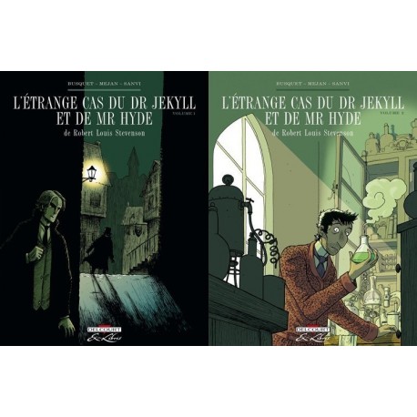 L'étrange cas du Dr Jekyll et de Mr Hyde 2/2 vols Pere MEJAN Delcourt 9782756016993 Book
