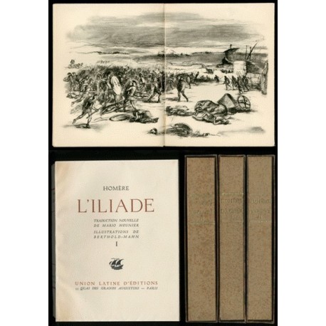 L' Iliade & L' Odyssée Charles Désiré BERTHOLD MAHN Union Latine 0710377710302 Book
